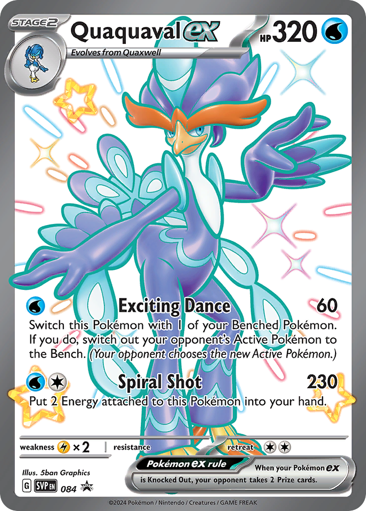 Scarlet & Violet Promo Quaquaval ex #84